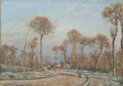 El camino de Versalles de Camille Jacob Pissarro